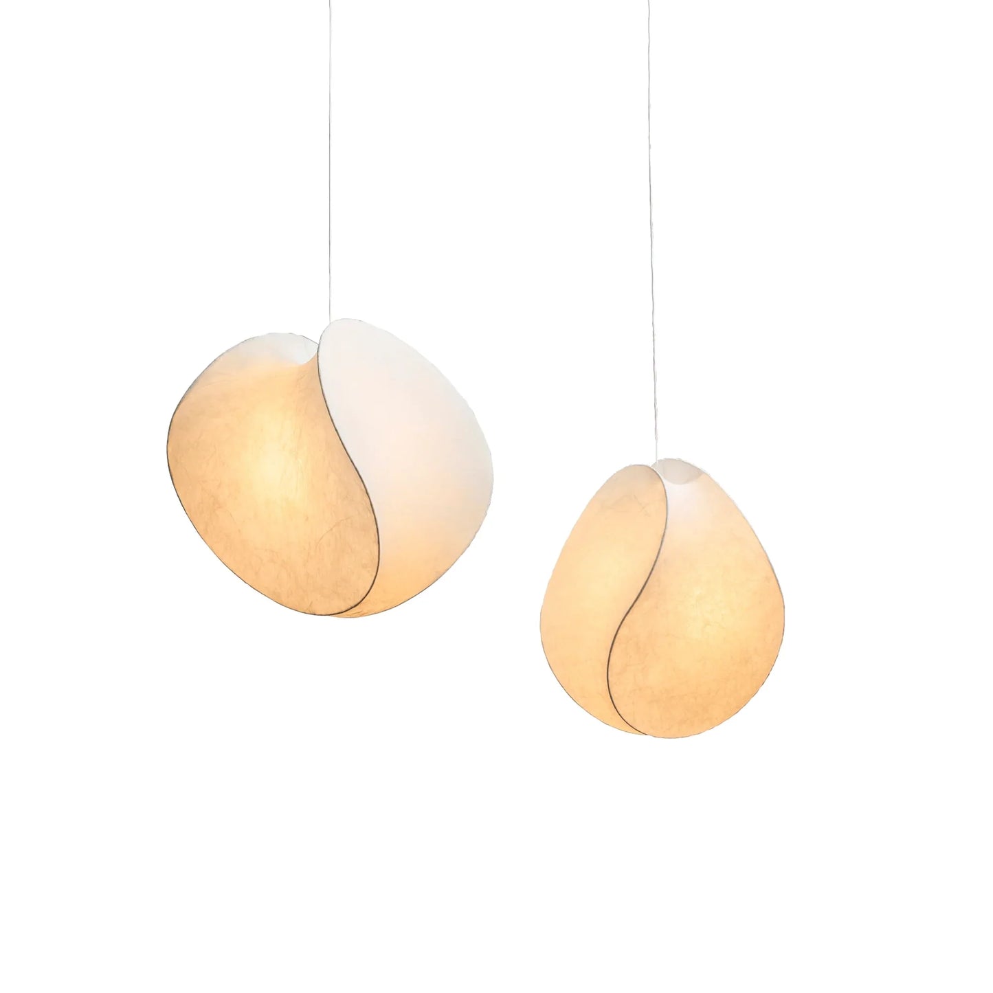 EQUINOX - Fiberglass pendant lamp.