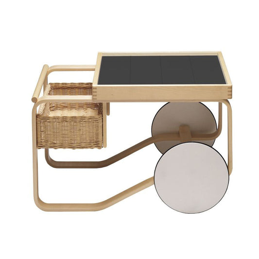 900 TEA TROLLEY - Birch food trolley.