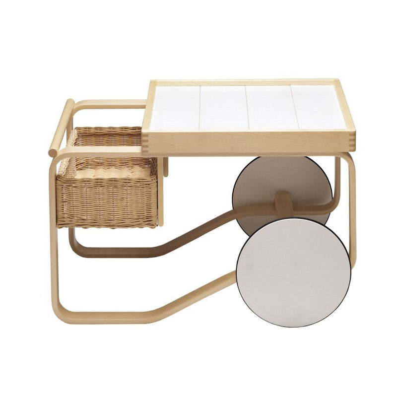 900 TEA TROLLEY - Birch food trolley.