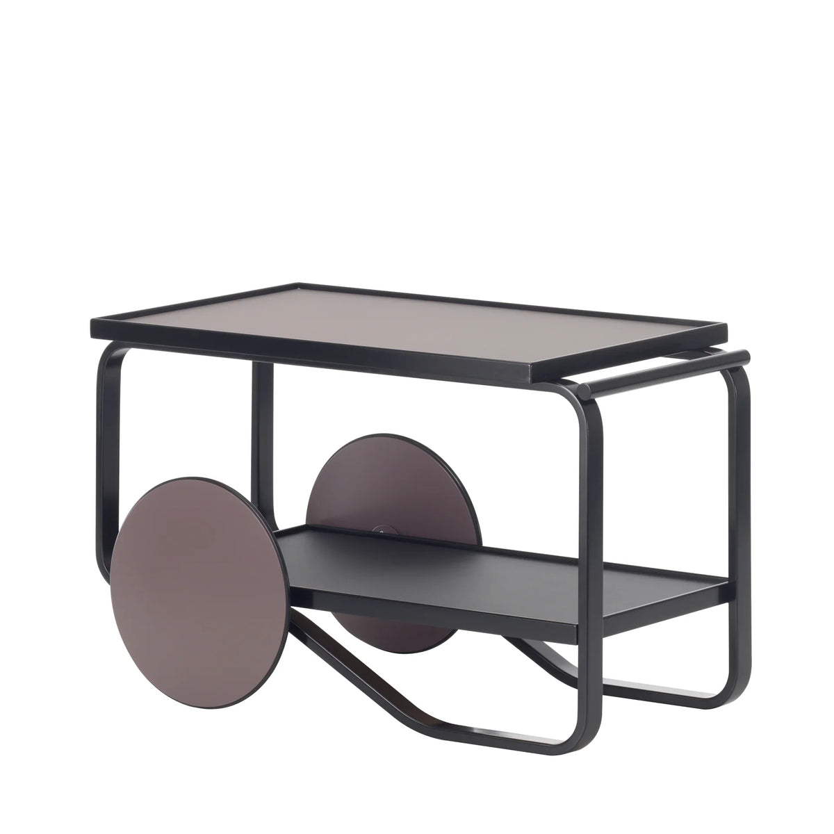 901 TEA TROLLEY - Birch food trolley.