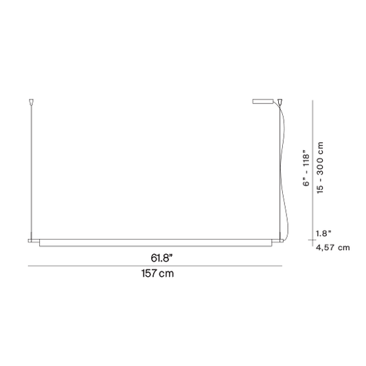 COMPENDIUM - LED aluminium pendant lamp (Ceiling Rose not included) (Request Info).