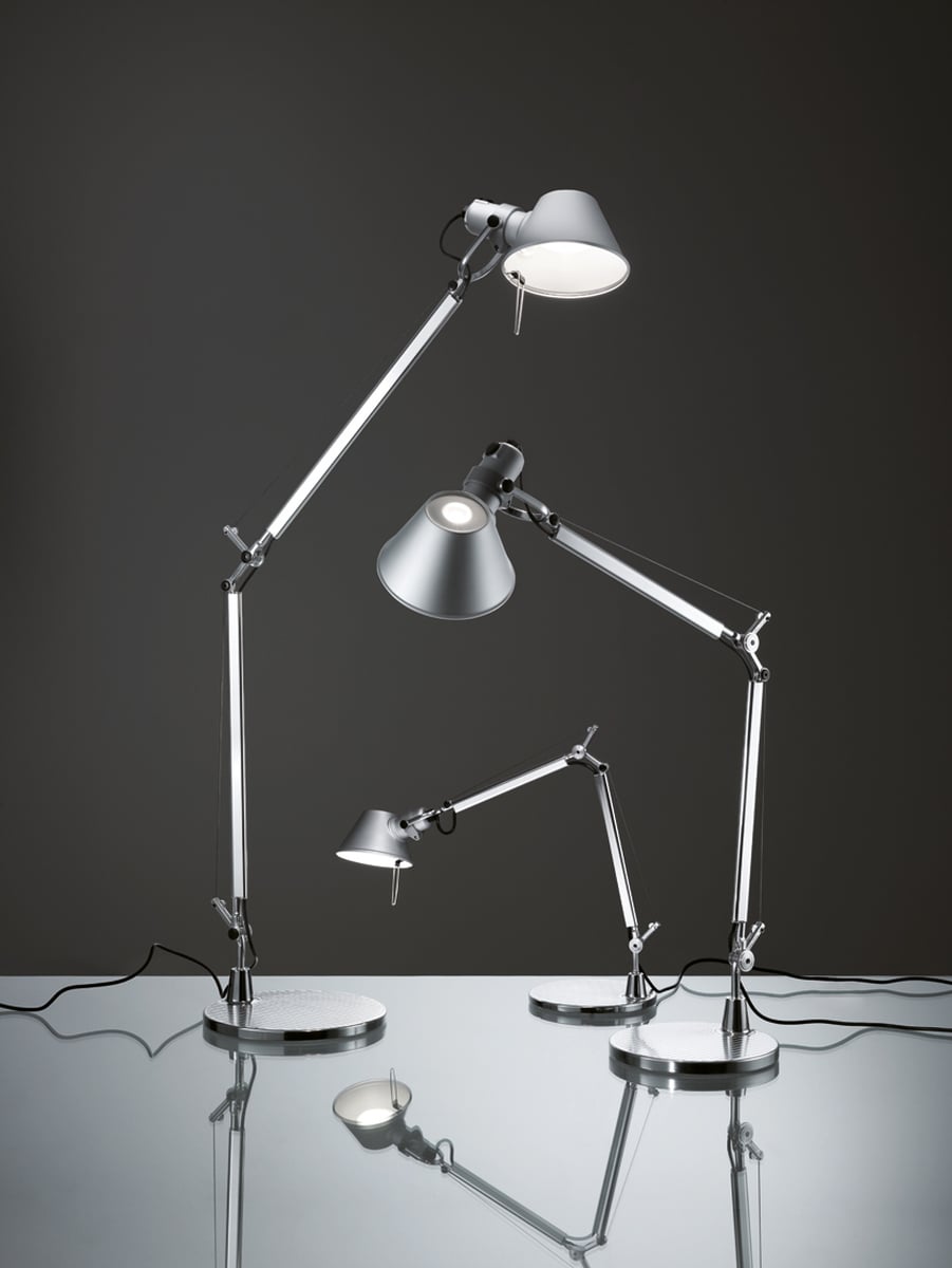 Tolomeo Mini table lamp, aluminium