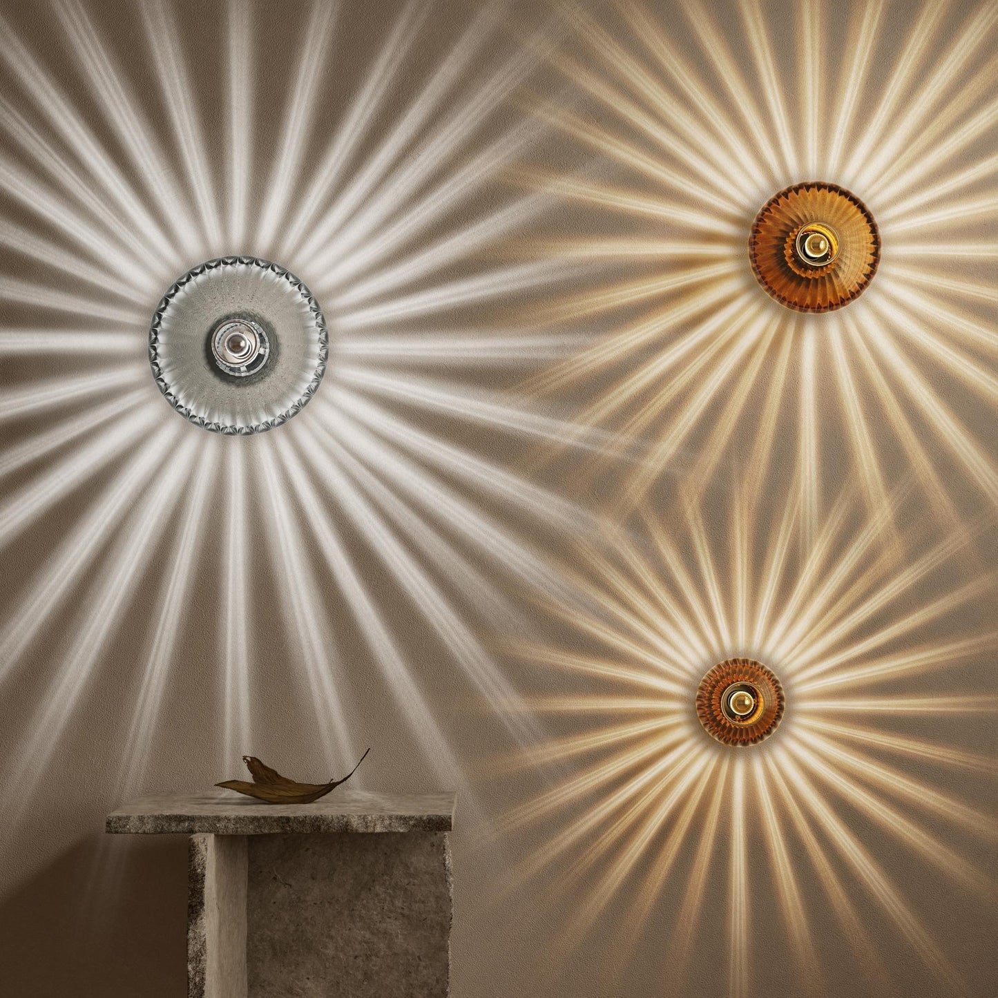 Edgeform Urc Wall Lamp 19 Amber