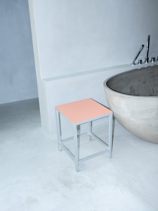 Alu stool, S, pink