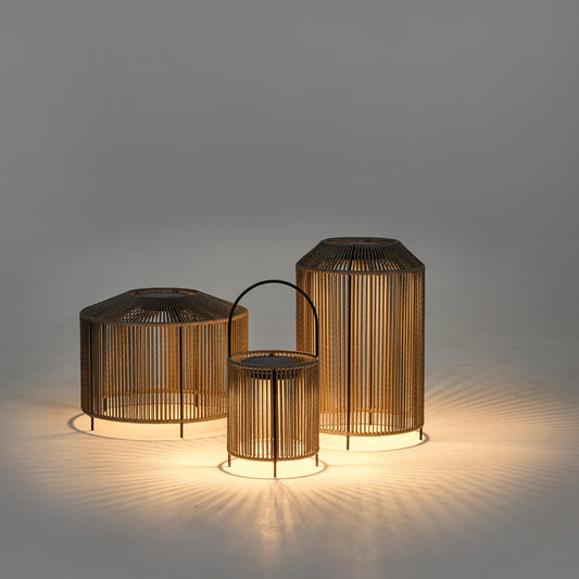 MORA - Solar powered rope lantern.