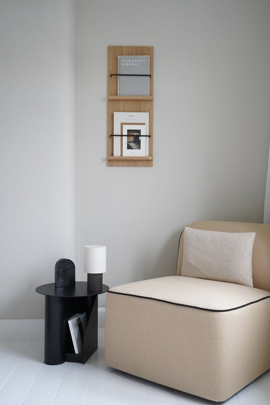 Sentrum side table, black