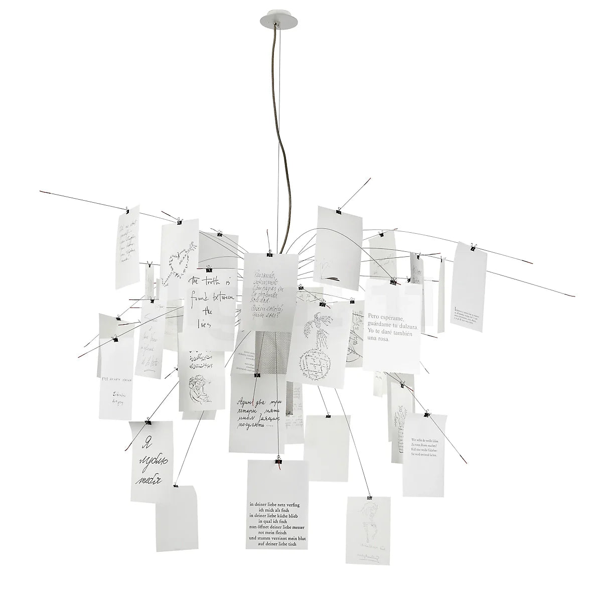 Zettel'z 5 Suspension Lamp