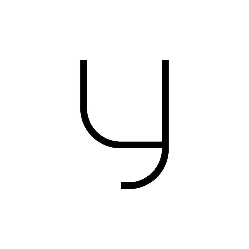 Alphabet of Light - Lowercase - Letter y Wall Lamp.