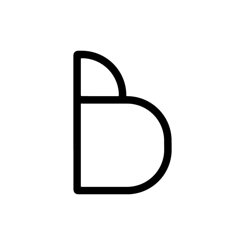 Alphabet of Light Mini - Uppercase - Letter B Wall Lamp (Request Info).