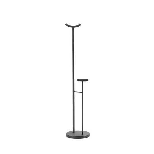 KIGI - Aluminium and wood coat stand.