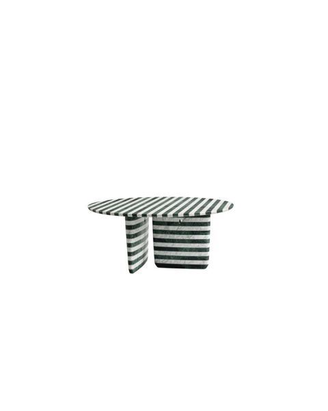 Tobi-Ishi striped marble Tables (Request Info).
