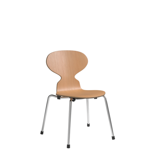 Myren Children's Chair by Fritz Hansen #Chrome/ Oregon Pine