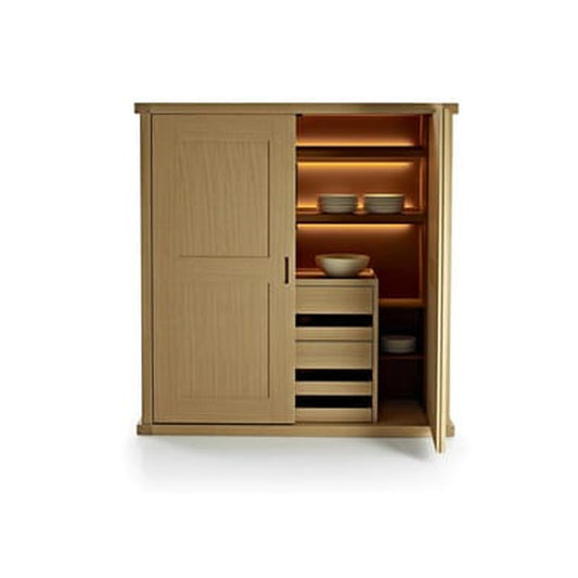 CONVIVIUM - Wooden Highboard with Drawers