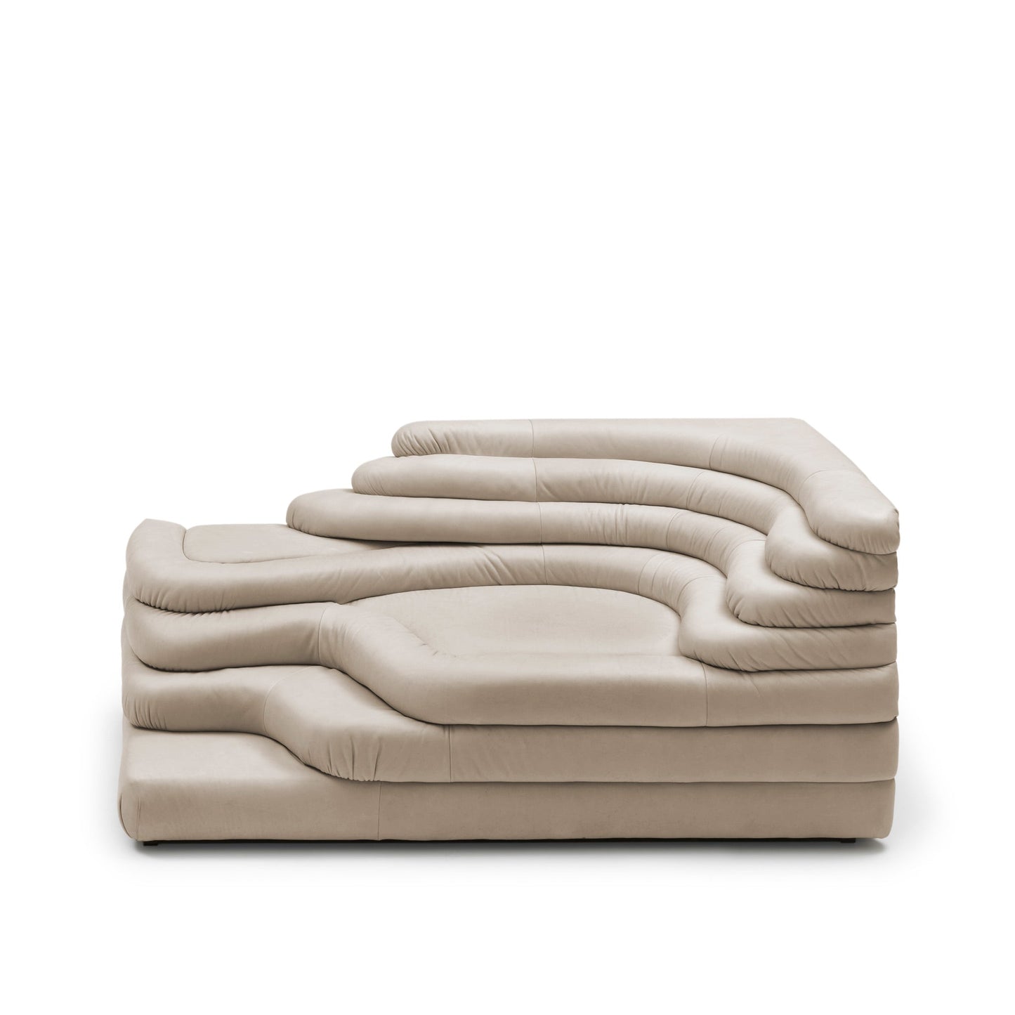 DS-1025 Terrazza - Sectional leather sofa (Category - Leather | NATURALE)