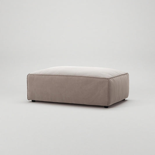 Decotique Grand Footstool Dusk/Beige