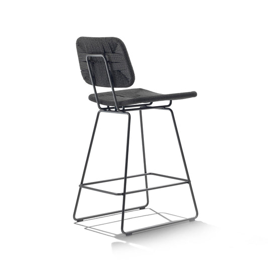 ECHOES Outdoor Outdoor Bar Stools With Backrest.