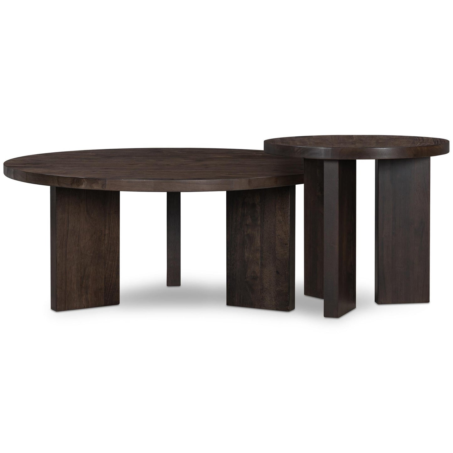 Decotique Eden Side Table Ø50 Smoked Oak