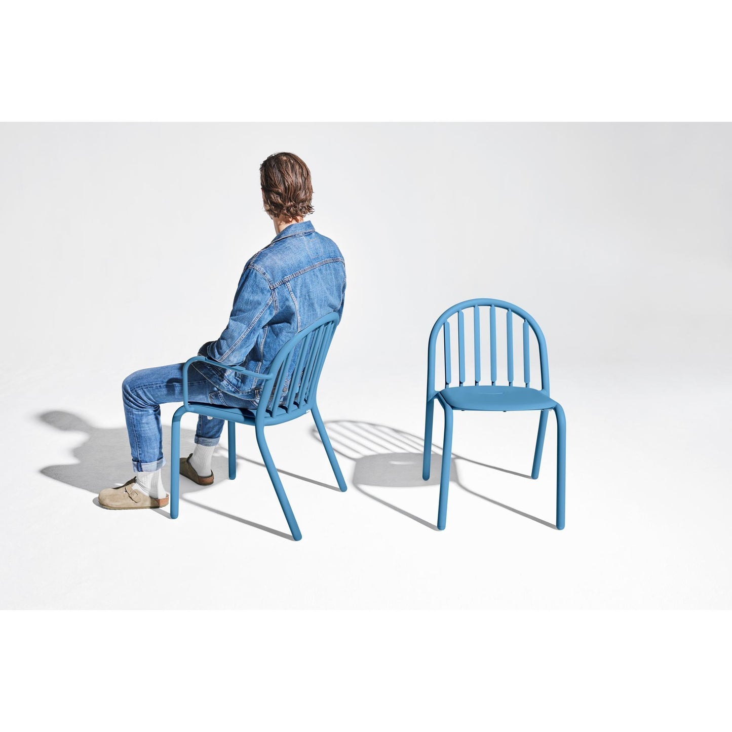 Fatboy Fred's Garden Chair Wave Blue