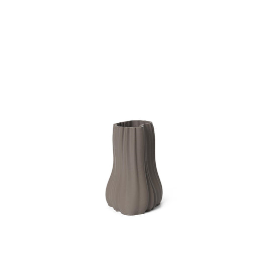 Moire Vase by Ferm Living #Anthracite