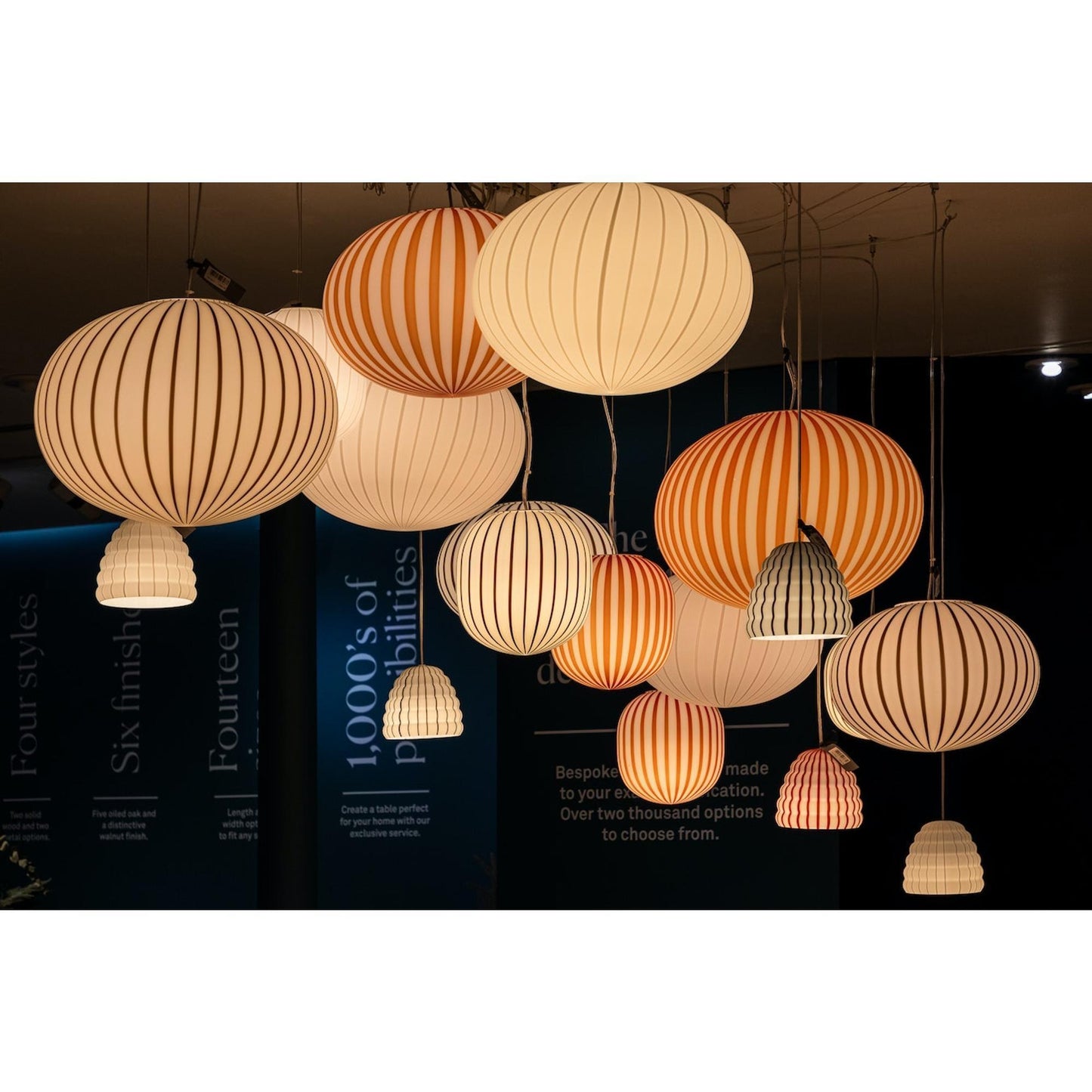 Established & Sons FILIGRANA LIGHT S2 Cylinder Ø22 - Red Canes