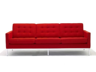 Florence Knoll Lounge - Tufted 3-seater sofa (inquiry for quote).