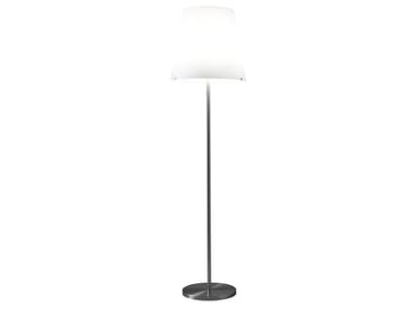 3247 LARGE / MEDIUM - Glass and metal floor lamp (Request Info).