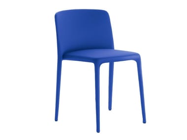 ACHILLE - Upholstered stackable chair (Request Info).