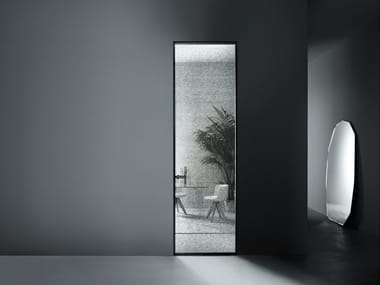 ALADIN SWING PLAIN - Hinged flush-fitting glass door (Request Info).