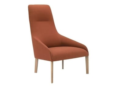 ALYA BU1522 - Upholstered high-back armchair (Request Info).