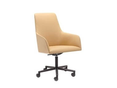 ALYA EXECUTIVE SO1471 - Height-adjustable office chair with castors with 5-Spoke base (Request Info).