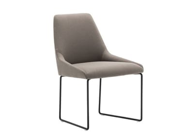 ALYA SI1553 - Sled base upholstered chair (Request Info).