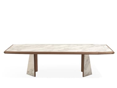AMADEUS - Rectangular marble table (Request Info).