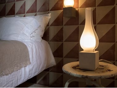 AMARCORD - Cement table lamp / floor lamp (Request Info).