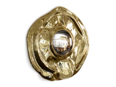 ANGRA - Round wall-mounted framed mirror (Request Info).