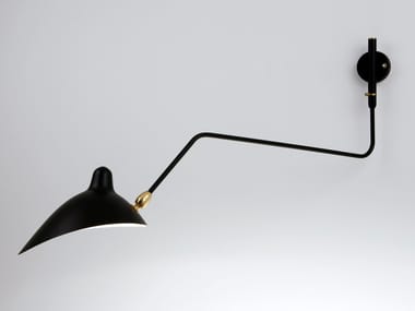 AP1BC - Adjustable metal wall lamp.