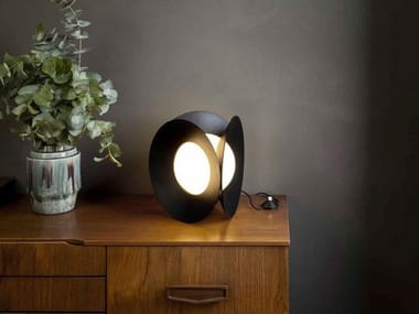ARMEN - LED glass and aluminium table lamp (Request Info).