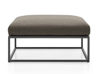 ARPA - Square fabric garden pouf (Request Info).