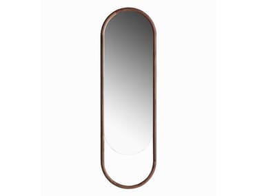 BACKSTAGE - Oval framed wall-mounted mirror (Request Info).