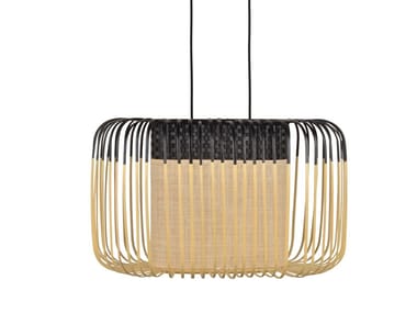 BAMBOO OVAL - Bamboo pendant lamp (Request Info).
