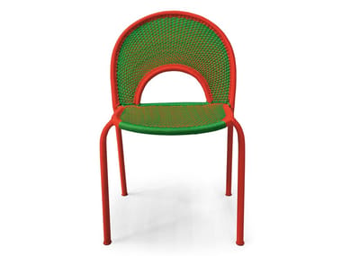 BANJOOLI - Polyethylene threads handwoven chair (Request Info).