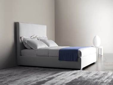 BARDO' DUE - Fabric double bed with removable cover (Request Info).