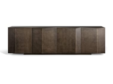 BERNOIS - Wooden sideboard with doors (Request Info).