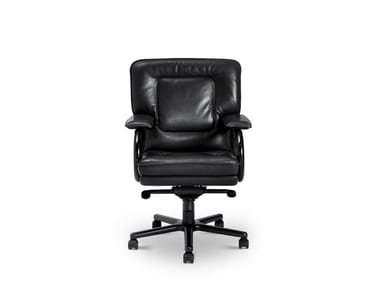 BIG - Executive chair with 5-spoke base with armrests with castors by I 4 Mariani