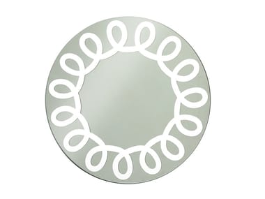 BRICK 99 - Wall-mounted round mirror (Request Info).