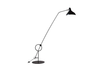 BS8 - Contemporary style adjustable steel floor lamp (Request Info).