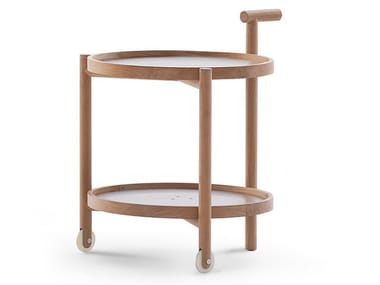 CADDY - Stainless steel and wood garden trolley (Request Info).