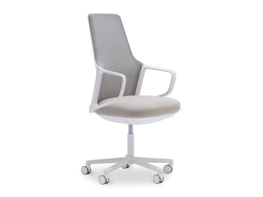 CALMA SO2289 - Fabric office chair with 5-Spoke base with headrest (Request Info).