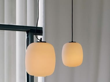 CESTA - LED opal glass pendant lamp (Request Info).