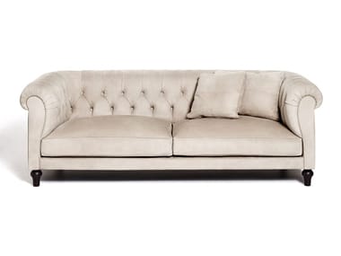 CHESTERFIELD LOUNGE - Tufted leather sofa (Request Info).