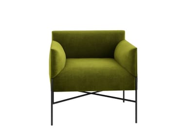 CHILL-OUT - Fabric armchair with armrests (Request Info).